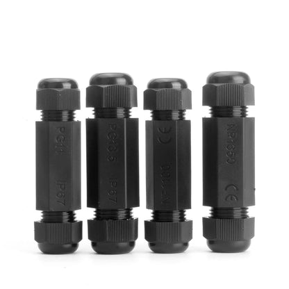PG11 Outdoor Outdoor Kabel Stoßverbindung Doppelkopf Verriegelung Befestigungskopf Pg13,5 Wasserdichte Schutzhülle