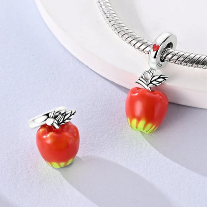Flugzeug-Charm, 925er Silber, Original-Zirkon, Kleeblatt, Avocado, Charms, Perle, passend für Armbänder, DIY-Schmuck für Frauen, Hochzeitstag, Geschenk