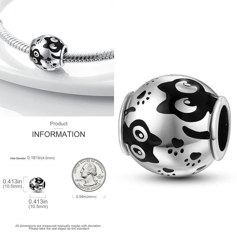 Katze Schmetterling Gänseblümchen CZ Pave Clip Charms Positionierung Schnalle 925 Sterling Silber Silikon Spacer Perlen passen Original Racelet DIY