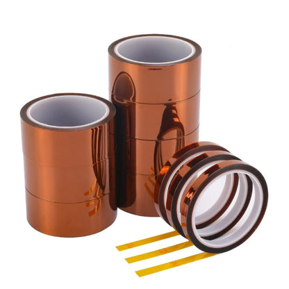 67 Stück professionelles 30 m hitzebeständiges Hochtemperatur-Hochisolierungs-Elektronik-Industrie-Schweiß-Polyimid-Kapton-Band