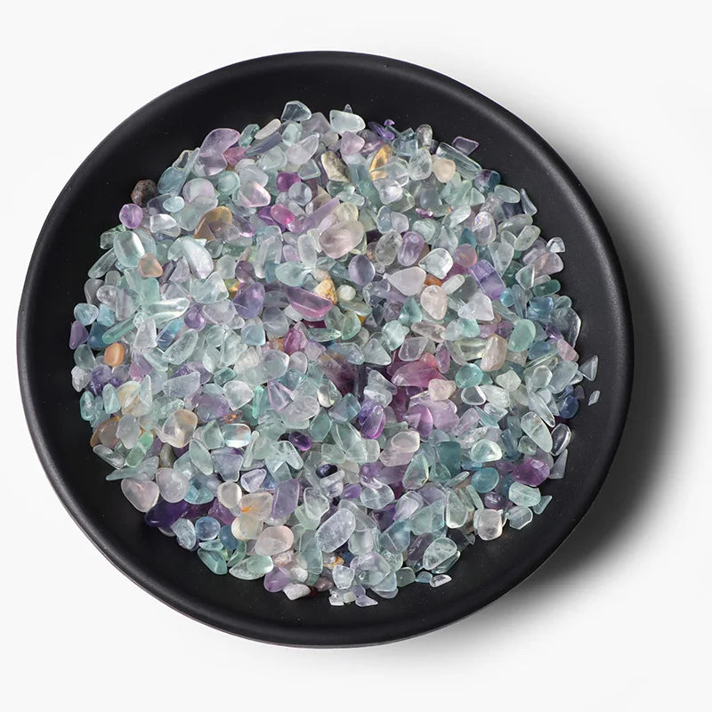 3-5MM Naturstein Kies Quarz Achat Jaspis Chips Mineralien Reiki Heilung Trommelstein Probe Stein Hause Aquarium Dekoration