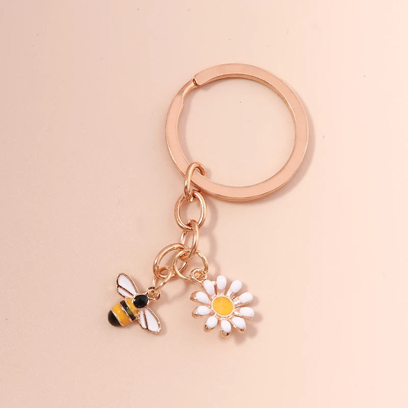 Schöne Bunte Herz Keychain Liebe Schlüsselanhänger Valentinstag Geschenk Schlüssel Ketten für Frauen Mädchen Auto Schlüssel Handtasche Schmuck Zubehör