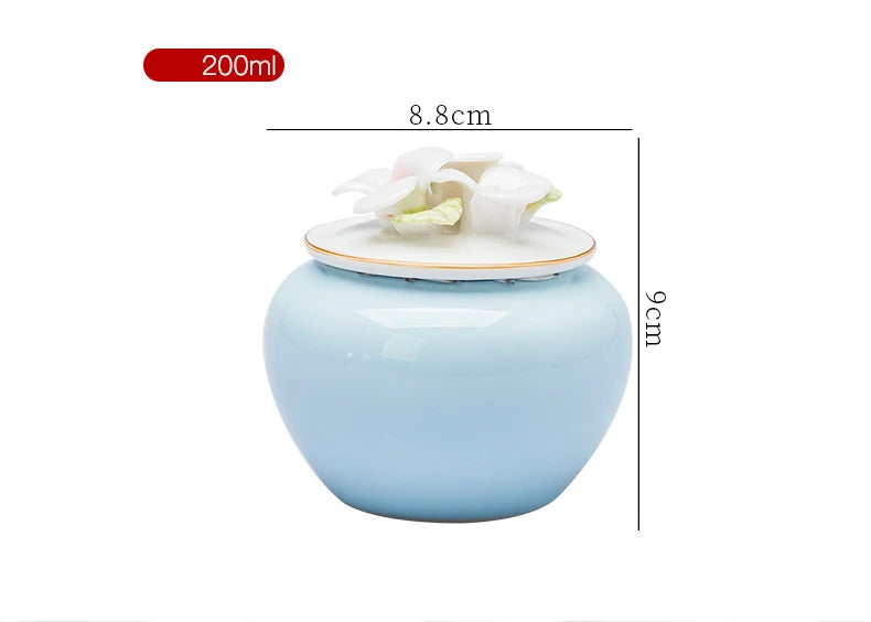 Hand gefertigte Blumen-Haustier-Urne, Hund, Katzen, Vögel, Kleintiere, sanftes kreatives, versiegeltes Funken-Vorrats glas, Gedenk material, neu,