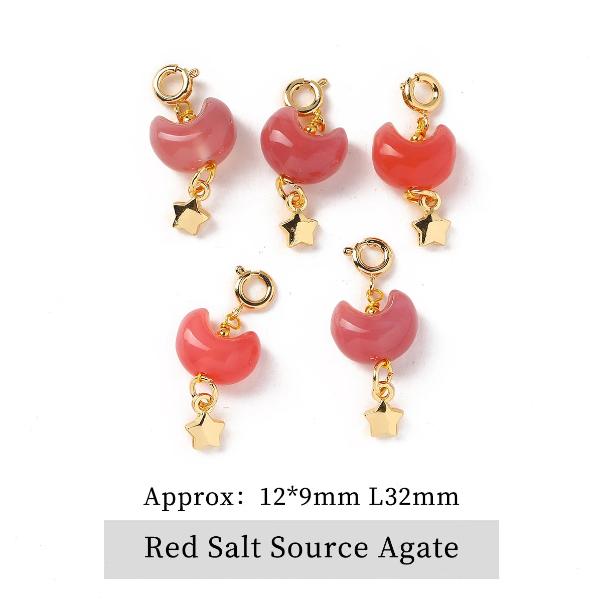 1 Stück Naturstein Salzquelle Achat geschnitzt Cartoon Katze Anhänger niedliche Charms für Schmuckherstellung DIY Armband Halskette Zubehör