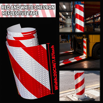 Twill Reflektierendes wasserdichtes Klebeband Linker oder rechter Reflektor Selbstklebender Sicherheitswarnaufkleber Auffälligkeit für LKW