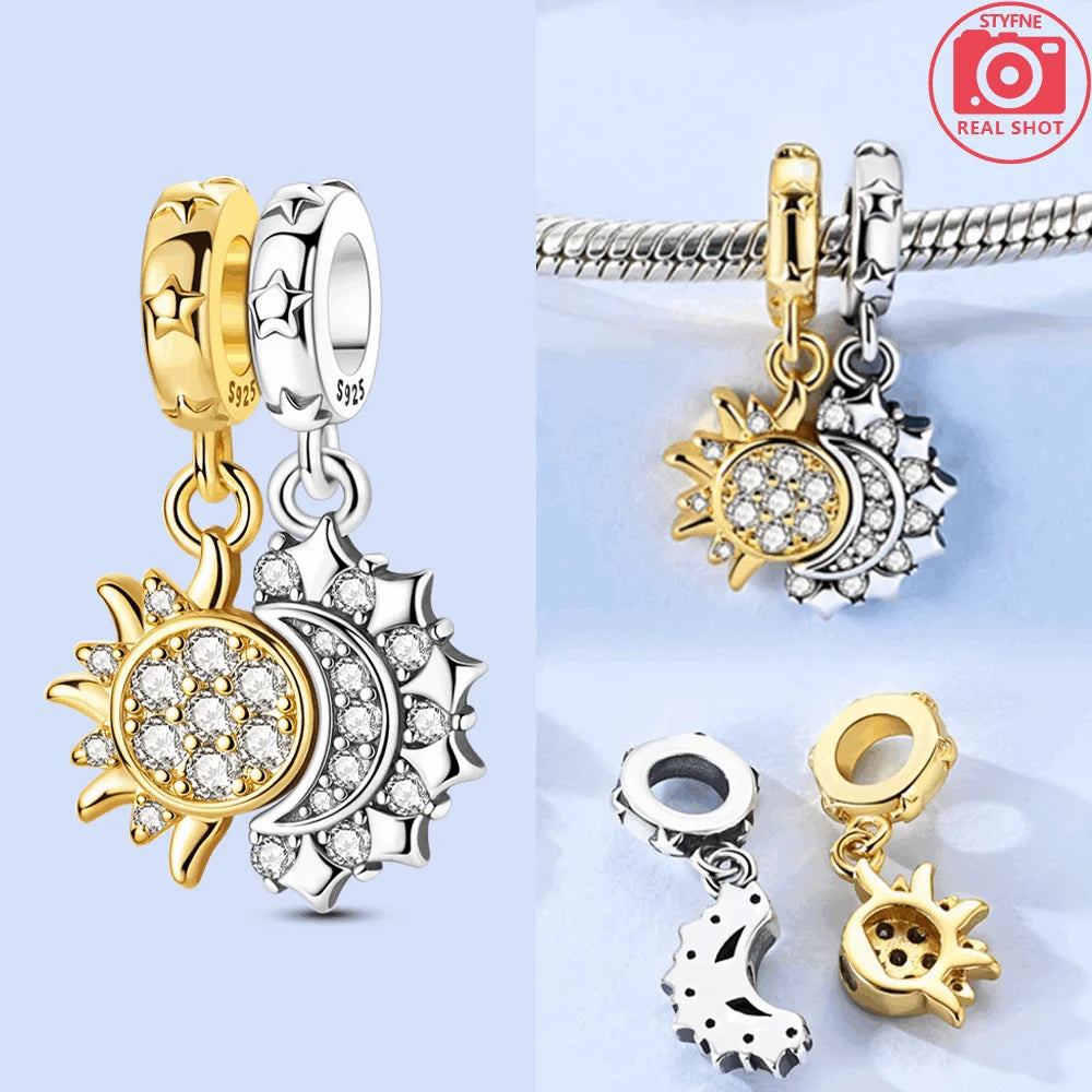 Echt Silber S925 Perlen Für Immer Freund Liebe Stern Charms Fit Original Armband DIY Perle für Frauen Schmuck Feine Geschenk Original