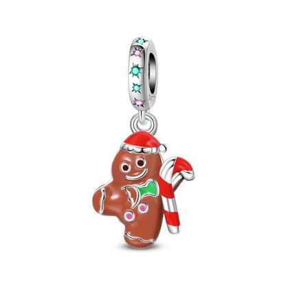Heißer Verkauf 925er Sterlingsilber Schlitten- und Schneemann-Perlen und Kürbiskopf-Anhänger, passend für Armbänder, Weihnachts- und Halloween-Geschenke