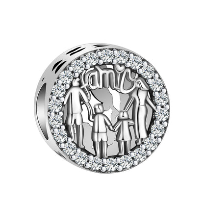 925 Sterling Silber Familie Schmetterling Flugzeug baumeln Perlen passen original Pandora Charms Armbänder DIY Perle Frauen Schmuck herstellung