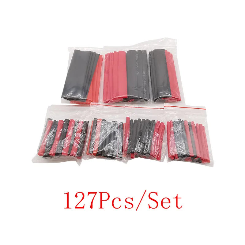 Schrumpfschlauch-Set, Schrumpfschlauch, Drähte, elektrischer Anschluss, Draht, Kabel, Verpackung, Isolierschlauch, Schrumpfschlauch