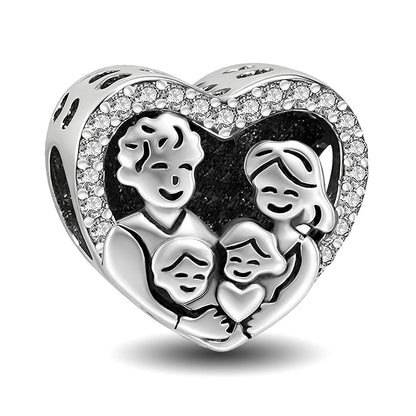 Charms aus 925er-Sterlingsilber für Jungen und Mädchen, Paar-Serie, Vorschlag, Geständnis, Perlen, passend für Original-Pan-Armbänder, edler Schmuck, Geschenk