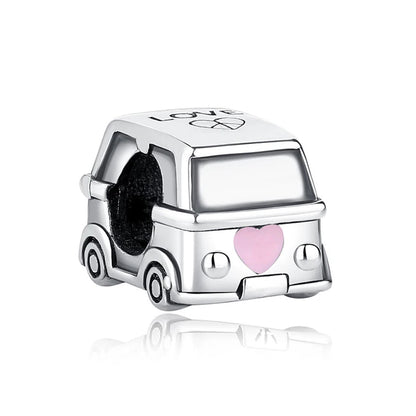 Original 100% 925 Sterling Silber Charm Bead Reise Taxi Motorrad Riesenrad Charms Fit Pandora Armbänder Frauen Diy Schmuck