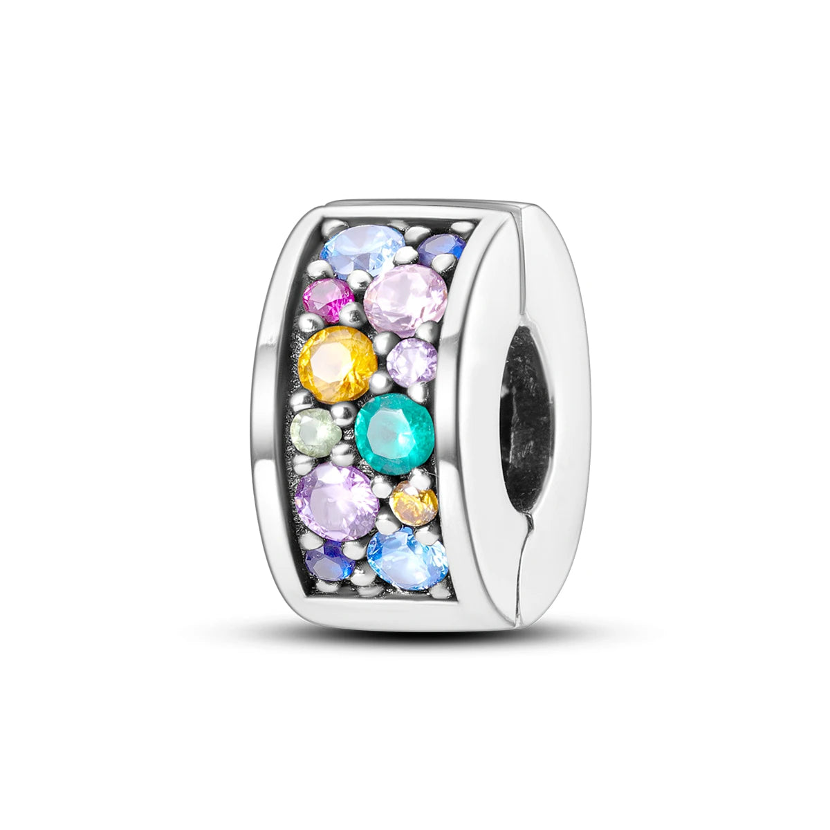 Versilberte bunte Charms-Perlen passen zu Original-Armreif, Einhorn, feuriger Drache, Anhänger, baumelndes Armband, DIY-Frauen-Schmuck, Geschenk