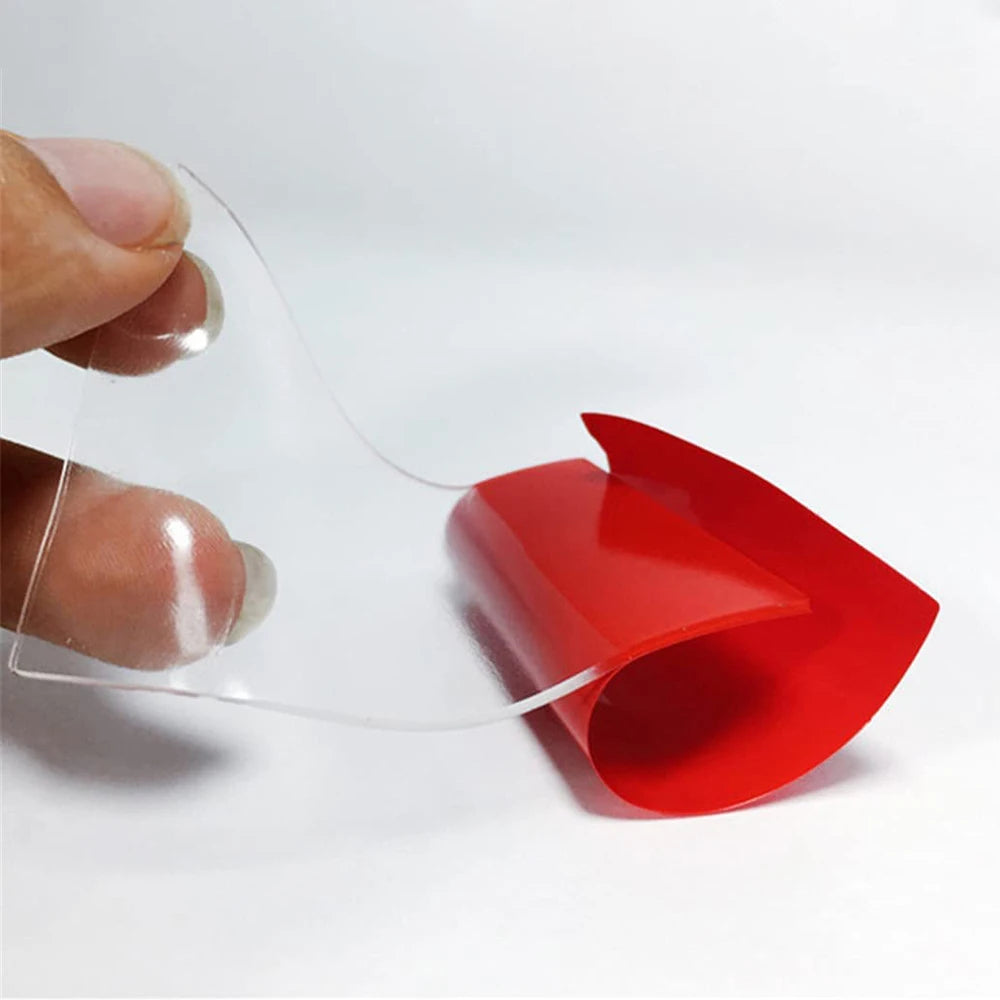 10–100 Stück superstarkes doppelseitiges Klebeband, wasserdicht, transparent, spurlos, selbstklebendes Acryl-Pad-Patch, klebrig, für Zuhause und Büro