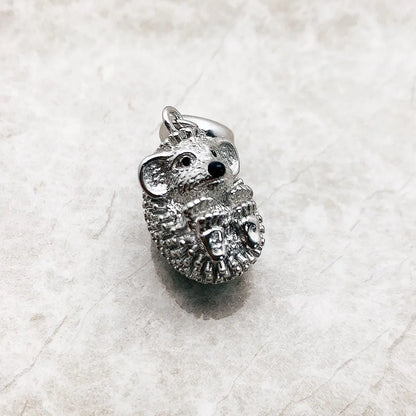 Heißer Modeschmuck, süßer Igel-Anhänger, Pullover, 925er Sterlingsilber, Geschenk für Damen und Herren