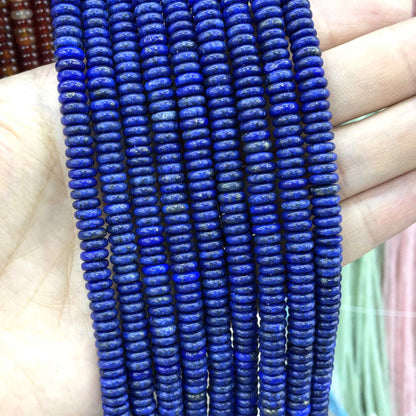 Naturstein Rondelle 2X6mm Türkise Quarz Jaspis Achate Flache Runde Spacer Perlen für Schmuckherstellung DIY Armband Zubehör
