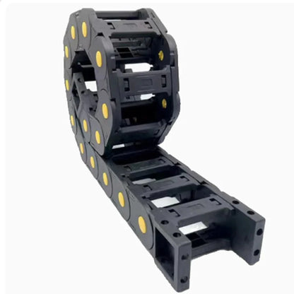 Kabelkette 25*25 38 50 57 77 103mm Brückentyp Schleppkette Kunststoff-Schleppkette für CNC-Graviermaschinen ﻿