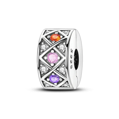 Charms aus 925er Silber, Schmetterling, Libelle, Blumen, Sterne, Mond, Teufelsauge, Abstandsperlen, passend für Qikaola 925 Original-Armbänder, DIY-Schmuck