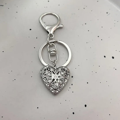 Fotorahmen Herz Medaillon Schlüsselanhänger y2k Handgefertigte herzförmige kleine Box Märchen Schlüsselanhänger Geschenk für Sie