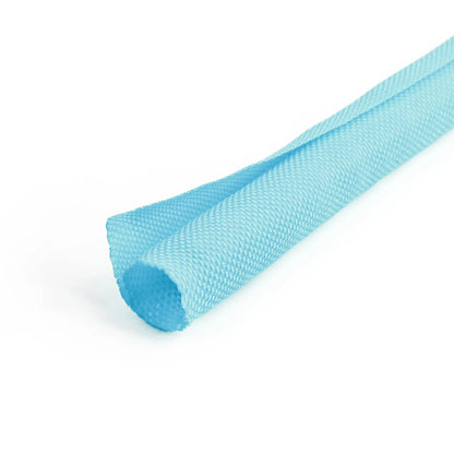 2/5M Selbstschließende PET-Geflecht-Kabelummantelung 3 5 8 10 13 16 19 25 30mm Auto-Kabelmanagement Flexibler Geteilter Schlauch Drahtschutz