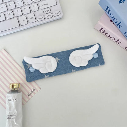 Stoff-Kabel-Organizer-Clip, süß, kausal, tragbar, Kabel-WrapTie für Ladegerät, Kopfhörer, USB-Kabel-Organizer, Reisen, unverzichtbar