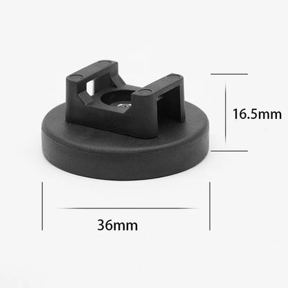 2/4/8 stücke Starke Gummi Magnet basis Feste Kabelbinder Halter Sattel Geformt Mit Kabelbinder Clips Kabel Schnallen rohr Montage Halter
