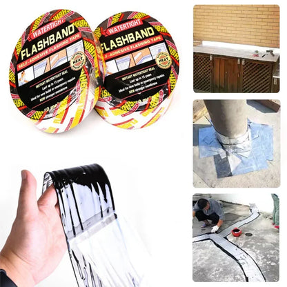 Wasserdichtes Klebeband, hohe Temperaturbeständigkeit, Aluminiumfolie, verdicktes Asphaltband, Wand, Pool, Dach, Riss, Kanal, Reparatur, versiegeltes Selbstband