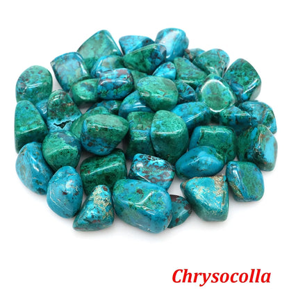 Natürliche Trommelstein-Heilkristalle, Malachit, Amazonit, Chiastolith, Probe, Energie, Mineral, Tank, Aquarium, Garten, Heimdekoration