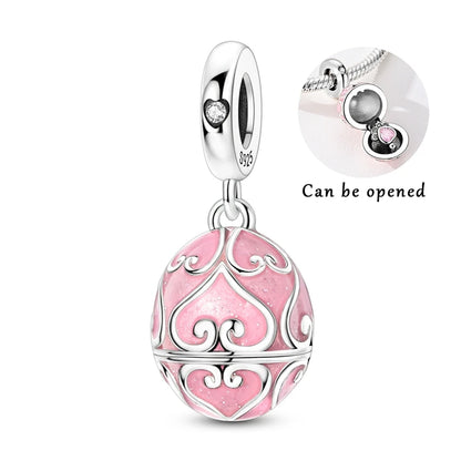 Flugzeug-Charm, 925er Silber, Original-Zirkon, Kleeblatt, Avocado, Charms, Perle, passend für Armbänder, DIY-Schmuck für Frauen, Hochzeitstag, Geschenk