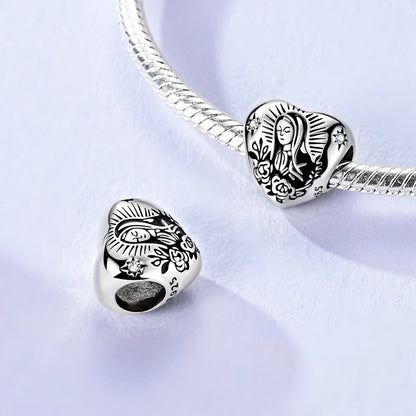 Charm Heiße Verkäufe 925 Silber Original Jesus Kreuz Charms Perlen Fit Anhänger Charm Armband Baumeln für Frauen DIY Edlen Schmuck Machen