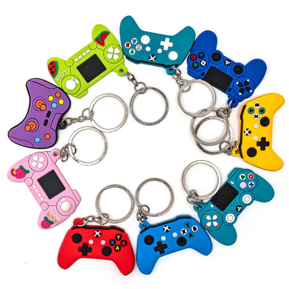 50PCS Schlüsselbund für Jungen Männer Gamepad Schlüsselring Joystick Game Controller Schlüssel Zubehör fit Handtasche Schlüssel Anhänger Freunde Schlüssel geschenke