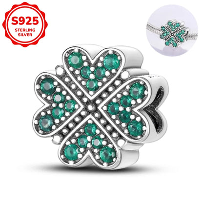 925 Sterling Silber Liebesbaum des Lebens Anhänger mit Zirkonia, passend für DIY Armband Halskette Geschenk für Sie, Colgante Plata