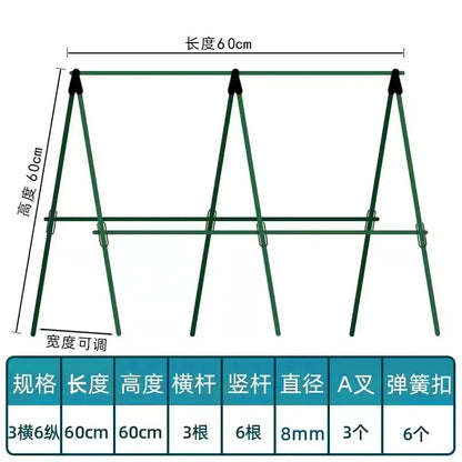 Langlebige Gartenpfähle für Kletterpflanzen, Rankenstützstab, unverzichtbar für Tomaten, Trauben, Gurken, Passionsfrucht