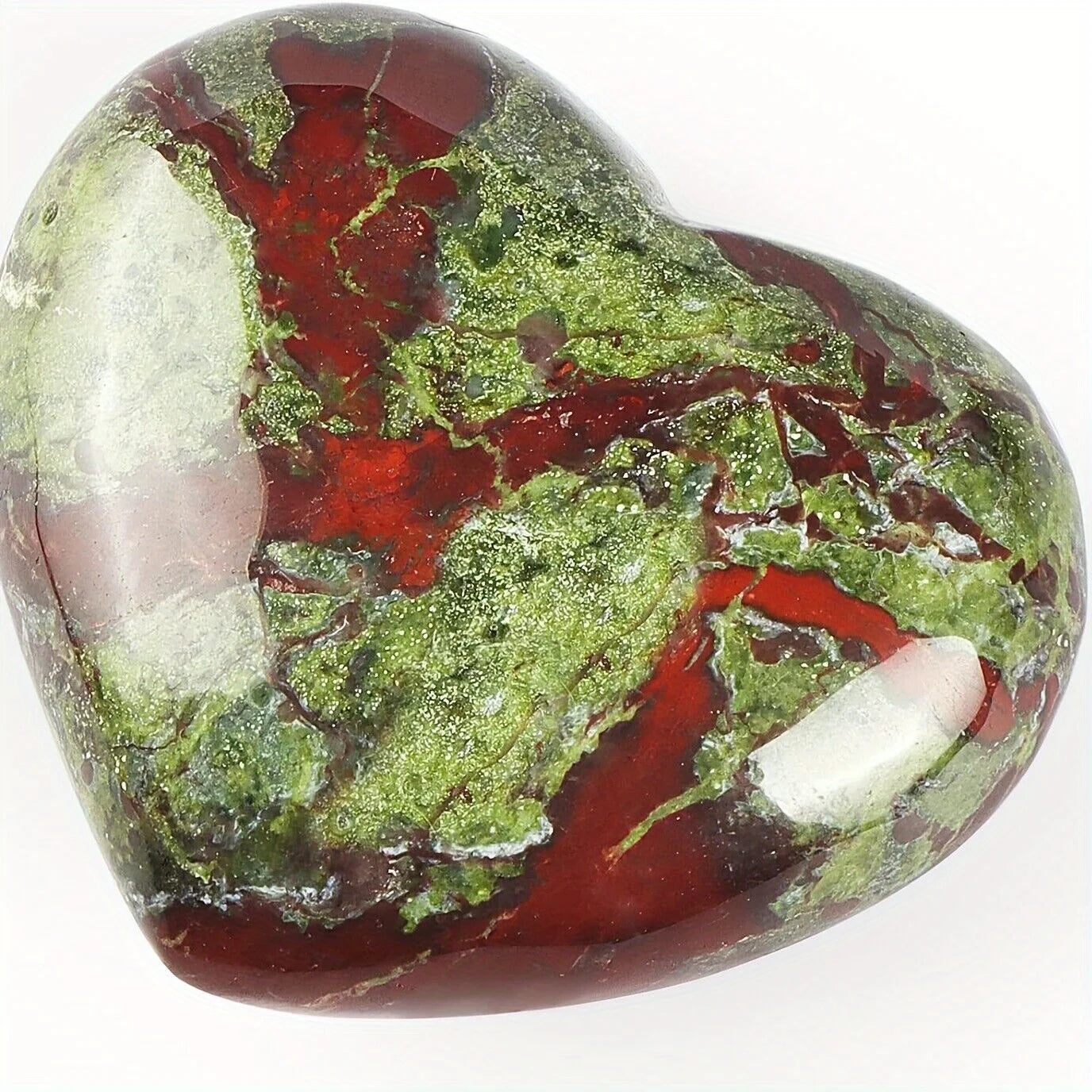 Natürlicher Drache Bluts tein Langlebig keit Quarz Mineral Herzform spezielle Schmuck Ornament Dekoration