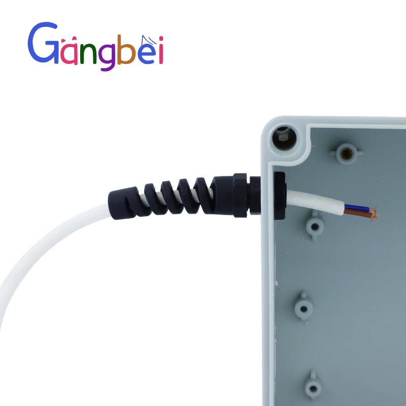 Pg7 feder belastete Gelenk Torsion widerstand Typ Biegen wasserdichte Steck verbinder Glen Head Schutz Kabel verbindung Gangbei