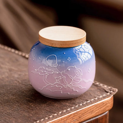 Ceramic Urns for Dogs, Ashes, Moisture-Resistant and Sealed, Memorial Items for Dogs, Pets, Urns, Burial, Rabbits, Pet Accessories