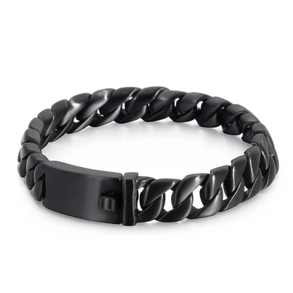20/26/31MM 316L Edelstahl Curb Kubanisches Armband Riesige Schwere Silber Farbe Ton Schmuck Herren Frauen Biker Bike Kette Armbänder