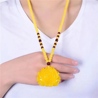 1PC Mode Charme Blut Bernstein Bernstein Tropfen Anhänger Halskette Frau Mann Natürliche Baltischen Roten Bernstein Halskette Schmuck Geschenk Bijoux