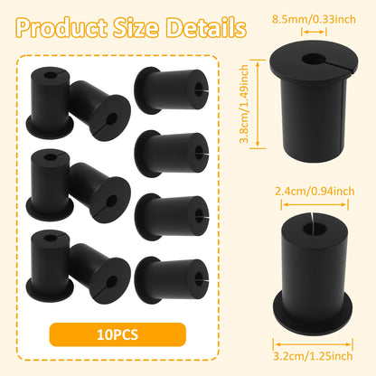 10/16 Stück 3/4 Zoll Starlink Wandkabel Durchgangsbuchse Ösen für Ethernet-Kabel 24/19 mm Durchmesser Loch zum Schutz von Kabeln