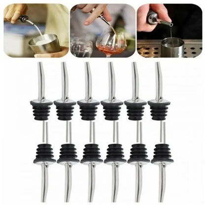 1/2/5 stücke Edelstahl Wein Gießen Wein Bar Cocktail Shaker Phantasie Shaker Mund Wein Flasche Stopper Ablauf flasche Stopper