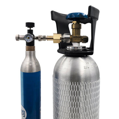 Neue Funken Soda Wasser Maker Kohlendioxid Zylinder Tank Füllstation Flasche CO2 Nachfüllen Adapter Stecker