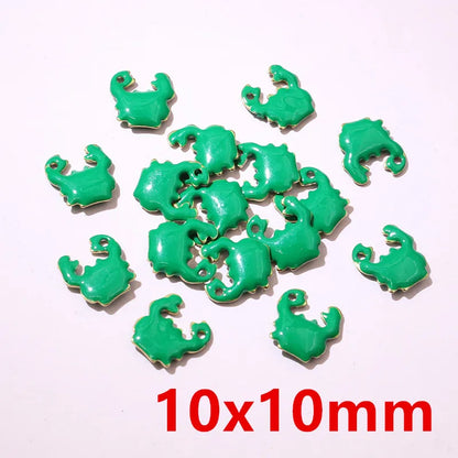 20 Stück 12x6mm Edelstahl Seepferdchen Hippocampus Emaille Anhänger Anhänger Edelstahl DIY Schmuck Herstellung Zubehör Ergebnisse