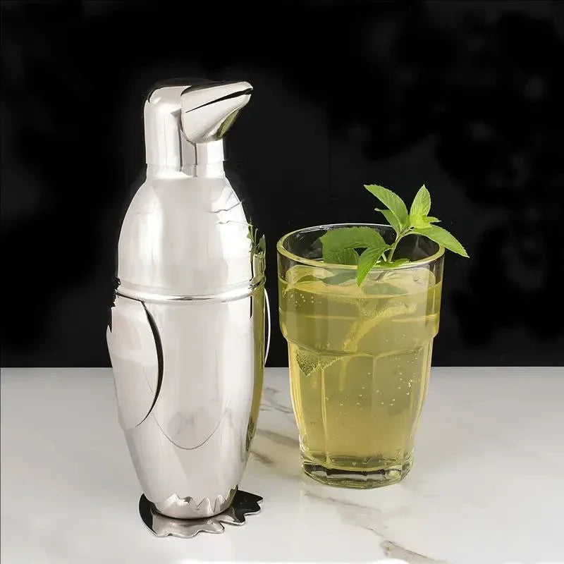 Neuer Edelstahl-Cocktailshaker, Barkeeper-Werkzeuge, Bartender-Set, Martini-Shaker, Getränkemixer-Set, Heimbar-Set