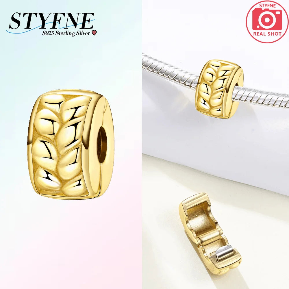 Charms aus 925er Silber, Blumenserie, lila Iris, Lilie, rosa Lilie, Perlen-Anhänger, passend für Original-Armbänder, Modeschmuck, DIY-Frauen-Geschenke