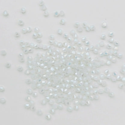 100pcs 4mm glänzende facettierte österreich Kristall perlen Bicone Perlen lose Spacer Perlen für Schmuck machen DIY Armband Halskette Anhänger