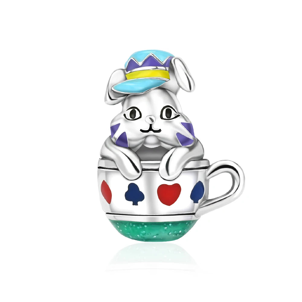 Tier-Serie, 925er-Sterlingsilber, Giraffe, Kamel, Gans, Orang-Utan, Affe, Siegel-Charm, passend für DIY-Armbänder, Halsketten, edler Schmuck, Geschenke