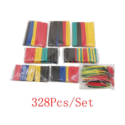 Schrumpfschlauch-Set, Schrumpfschlauch, Drähte, elektrischer Anschluss, Draht, Kabel, Verpackung, Isolierschlauch, Schrumpfschlauch