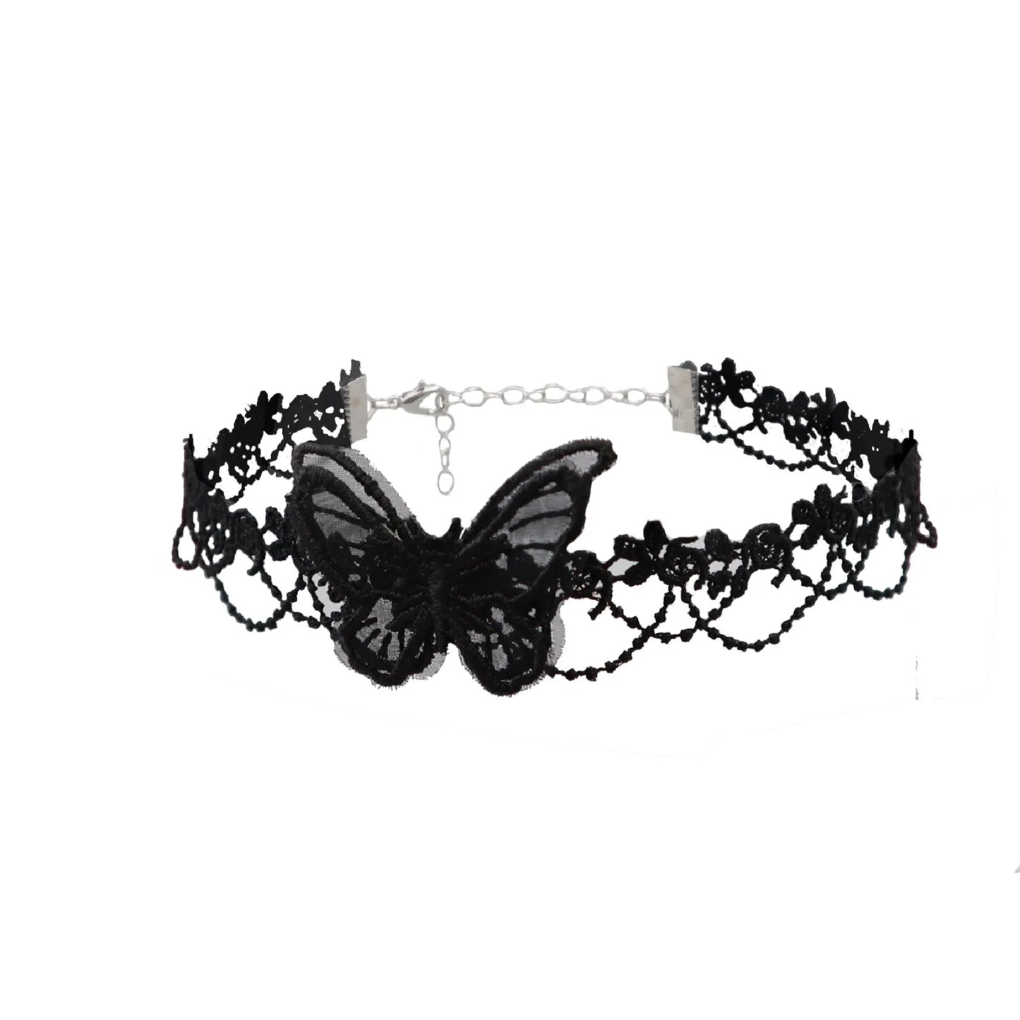 Neo-Gothic Punk Black Sexy Lace Necklace For Women Fashion Retro Clavicle Chain Halloween Collar Choker Steampunk Gifts