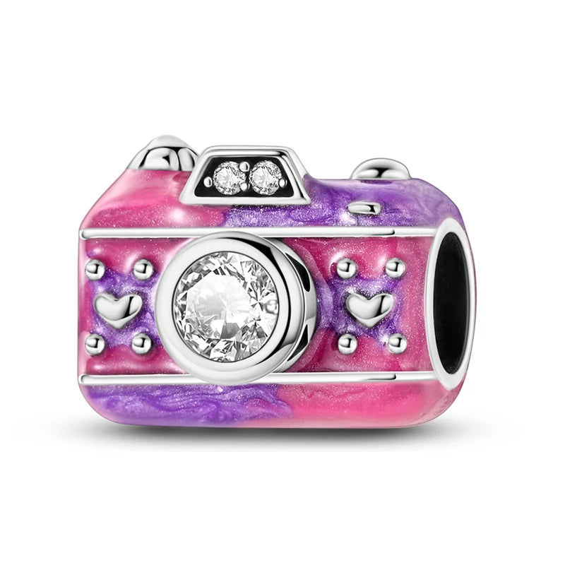 Neu in heißen Verkäufen 925 Sterling Silber Charms Anhänger Perlen passen 925 Original Armbänder für Frauen DIY Geburtstag Schmuck Geschenke