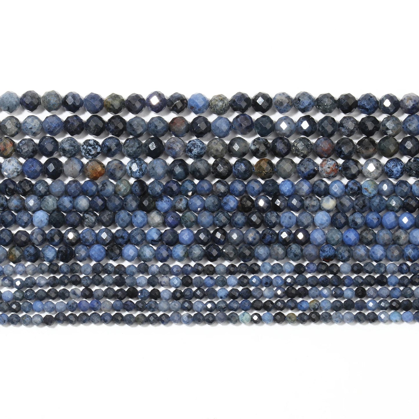 2 3 4mm natürliche facettierte Citrin Opal Jade Onyx Edelstein Perlen runde Mineral perlen für Schmuck herstellung DIY Armband Zubehör