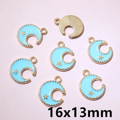 20 Stück 15 x 12 mm Emaille doppelseitig hohle Herz Charms Anhänger DIY Schmuckherstellung Zubehör für Armband Ohrringe Halskette